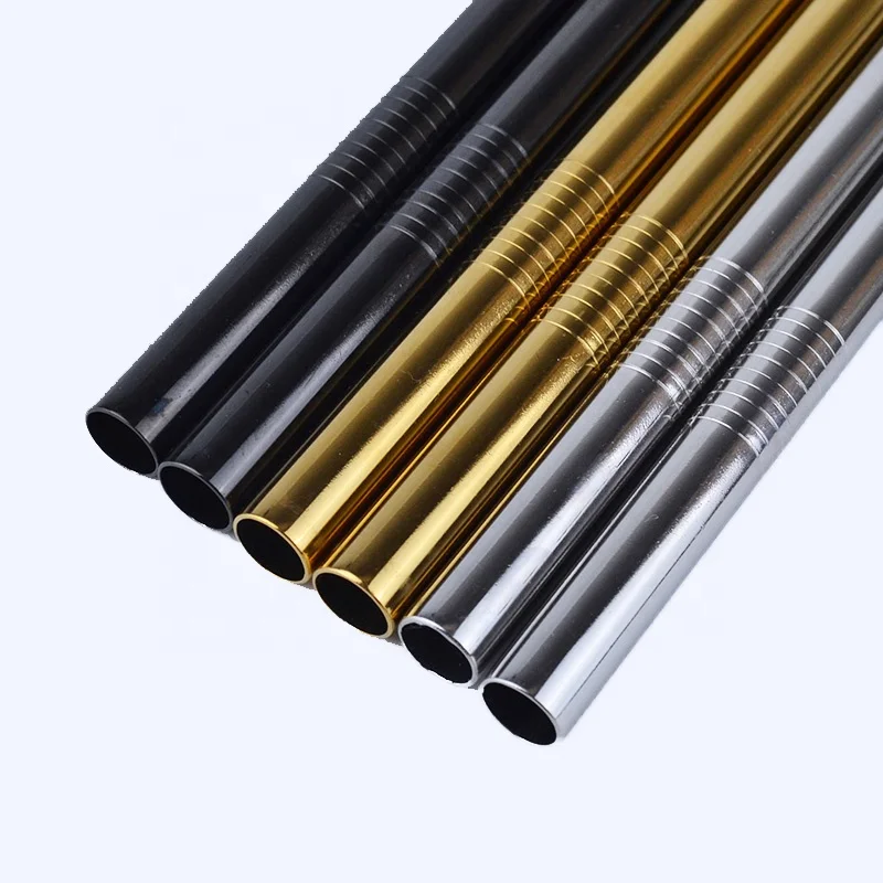 12mm stainless steel straw for bubble tea drinking straw with brush, Customized color
12mm stainless steel straw for bubble tea drinking straw with brush, Customized color