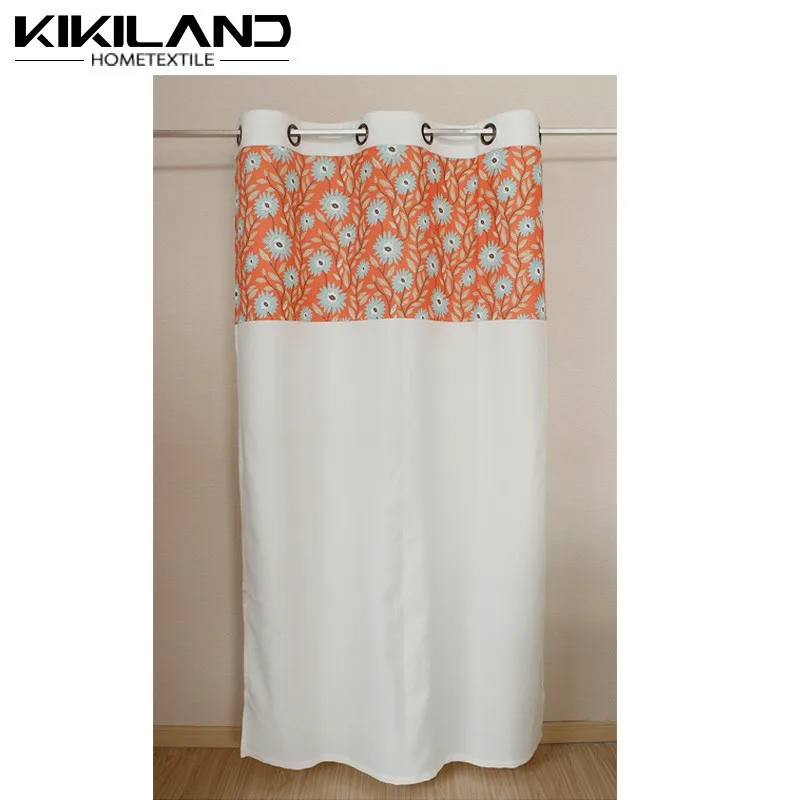 Kikiland latest design french daisy luxury ready made curtain