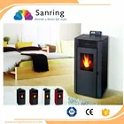 Italy Style wood pellet stove 6kw, small stove pellet