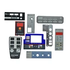 Custom polycarbonate lexan 3M adhesive membrane switch PET/PC graphic overlays