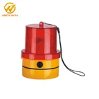 Road Safety Signal Lights Magnetic Flashing Lamp with Light Sensor Road Construction Led Traffic Warning Light