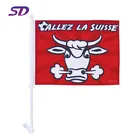 Advertising Car Car Manufactory Silk Screen Printing Outdoor Advertising Mini Car Racing Flag