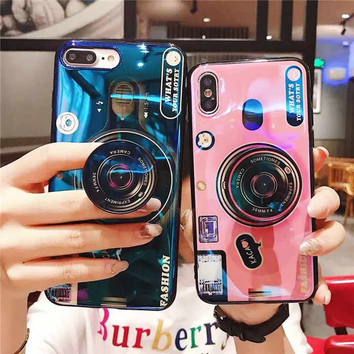 Hot Selling Soft TPU IMD Camera Pattern Cell Phone Stand Case for iPhone XS MAX XR X 8 7 6 Plus, Pink/blue
Hot Selling Soft TPU IMD Camera Pattern Cell Phone Stand Case for iPhone XS MAX XR X 8 7 6 Plus, Pink/blue