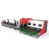 High performance fiber laser cutting machine for stainless steel tube cutting