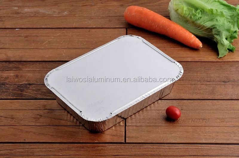 Aluminium foil chicken grill lunch box alumunium food packaging container