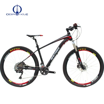 mountain bike with lockout suspension