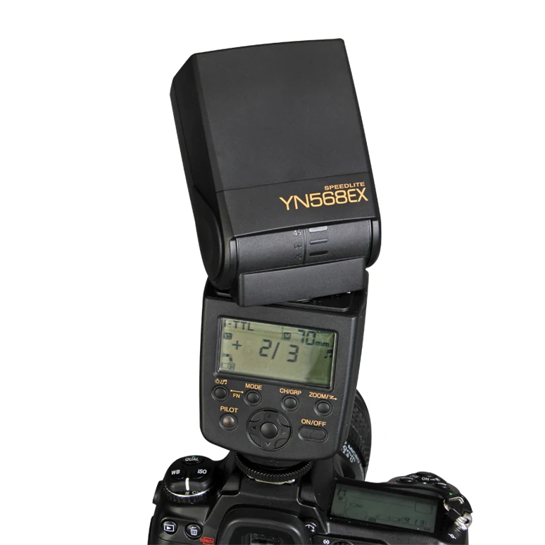Free Shipping Guaranteed 100% Yongnuo YN-568EX Wireless Slave i-TTL Flash Speedlite with High-Speed Sync 1/8000 for Nikon