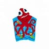 100% cotton kid's hooded beach bath towel baby towel with hood 100% cotton and bag