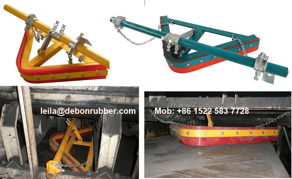Polyurethane Blade Conveyor Tail Pulley Vplow Belt Cleaner Buy V Plow,V Plough Scraper,Vplow