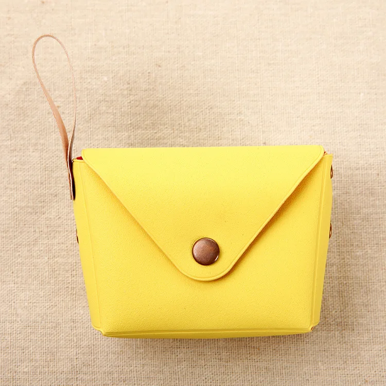 Unionpromo custom ladies coin purse leather smart wallet jewelry bag