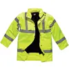Cheap reflective winter safety coat