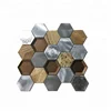 High Quality Brass Mosaics Foil Stainless Steel Mosaics Decorative Background Wall Mosaics Tiles