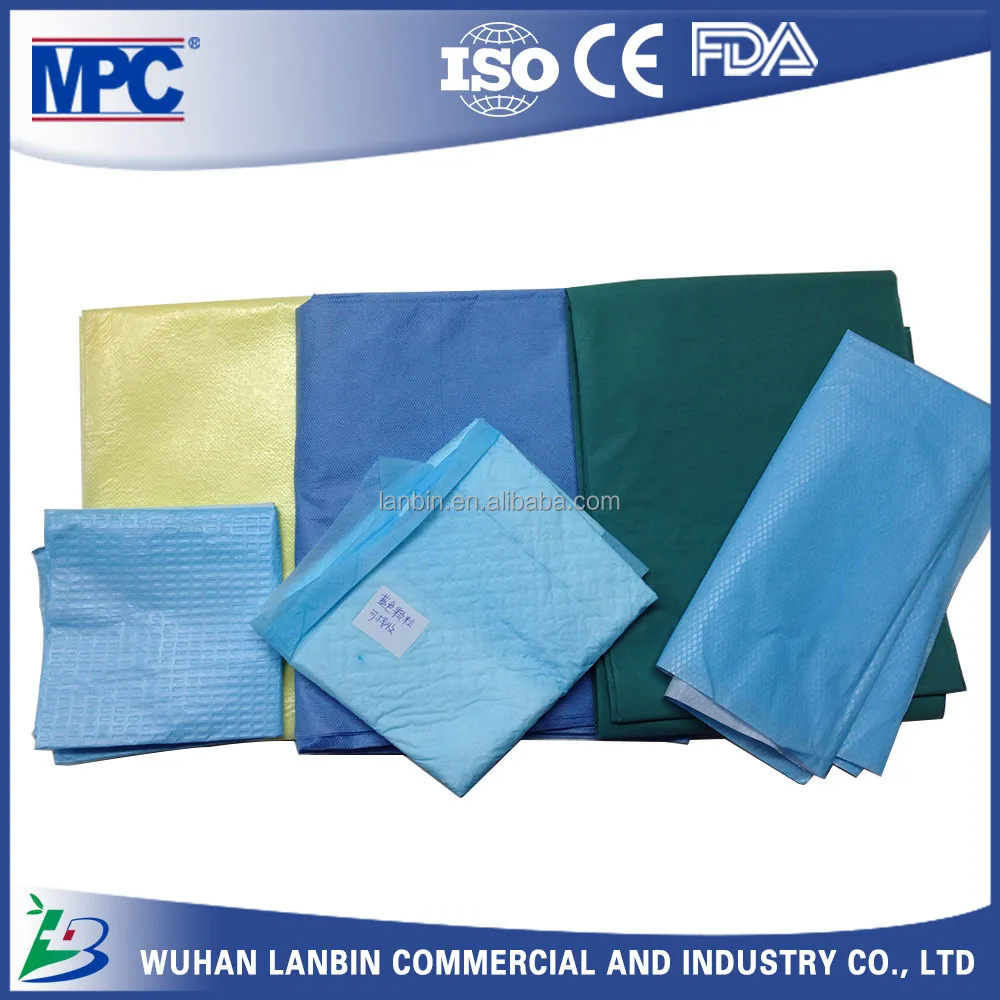 Factory Ce Iso Certified Surgical Drape Sheets Disposable Sterile