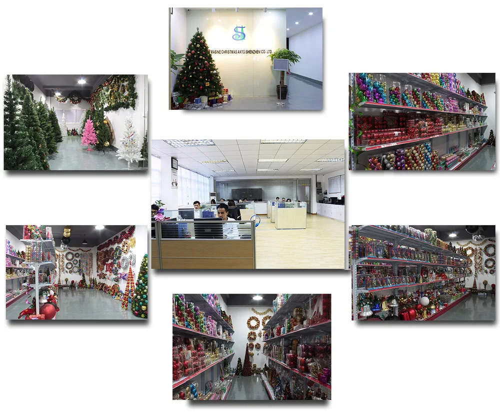 wholesale shatterproof plastic decorating christmas ball set