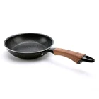 20cm aluminum alloy marble coating non stick die cast frying pan with bakelite handle