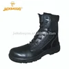 black genuine leather military fighting outdoor hiking combat boots for army