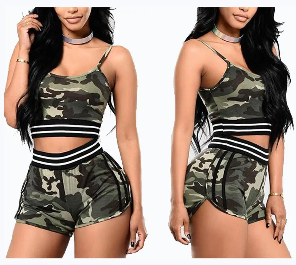 80409-MX142 fashion camouflage two pieces sexy jumpsuit sleeveless rompers crop-top for women
80409-MX142 fashion camouflage two pieces sexy jumpsuit sleeveless rompers crop-top for women