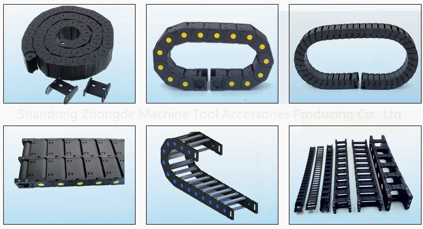 Fast Delivery Pa66 Bridge Type Exterior Open Plastic Carrier Chain For