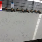 QH905 White Artificial Quartz Stone with vein