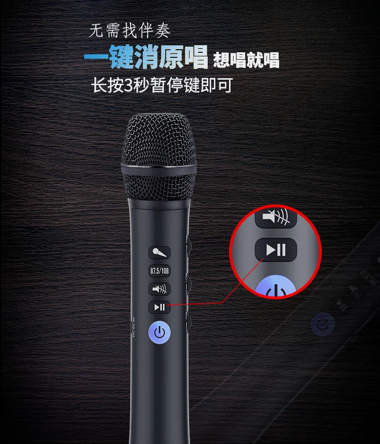 Professional DSP sound chipset ,Karaoke Microphone wireless BT speaker Family KTV L698DSP 20W Loud speaker - ANKUX.COM