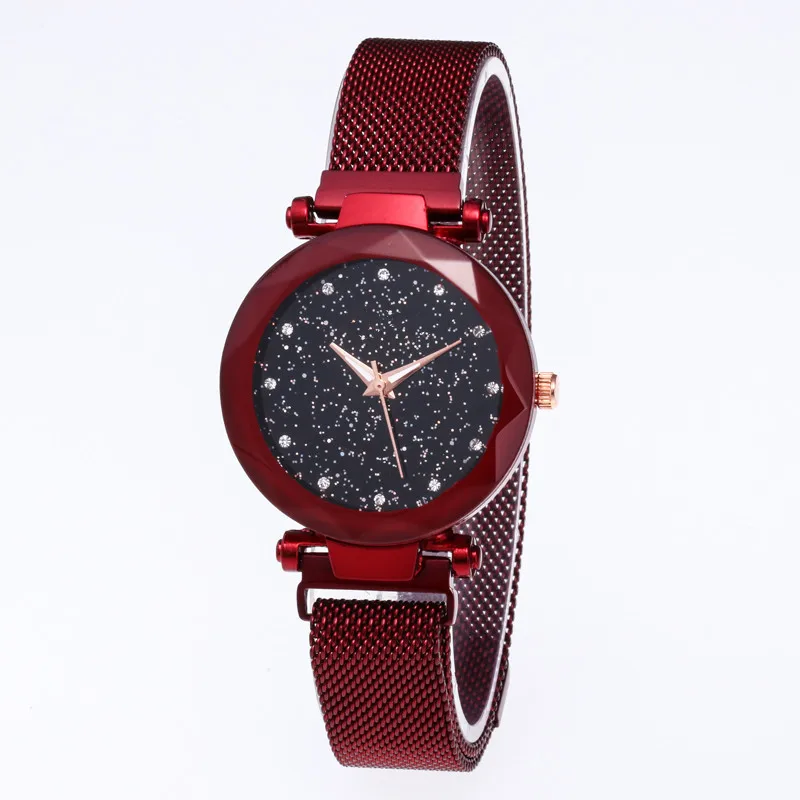 Iron-Absorbing Lazy Man Magnetic Mesh with Tremble and Explosion Star Watch, Red, blue, black, brown
Iron-Absorbing Lazy Man Magnetic Mesh with Tremble and Explosion Star Watch, Red, blue, black, brown