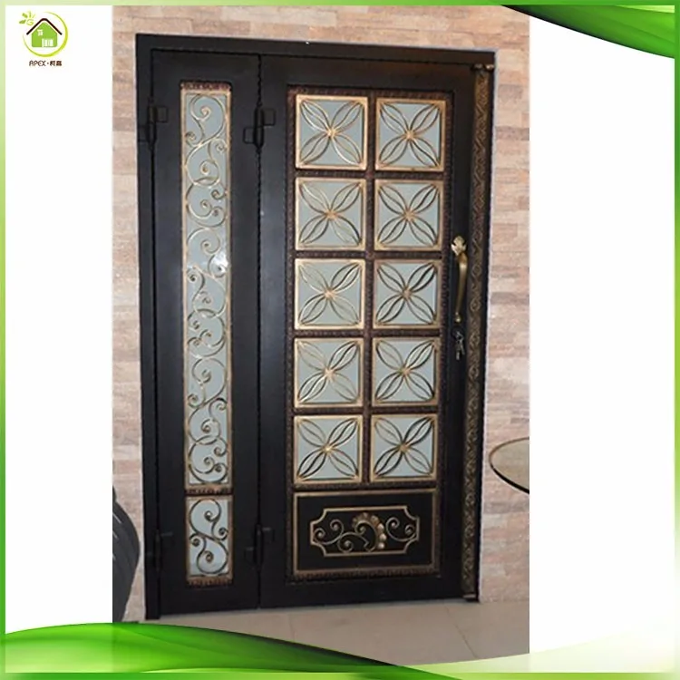Wrought Iron Door Security Doors For Homes Mom And Son Door