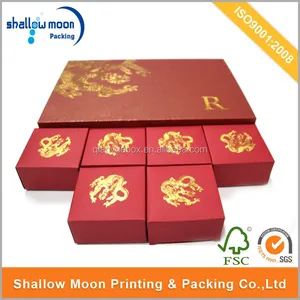 & printing box food grade mooncake packaging food paper gift box