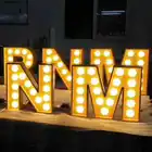 Acrylic LED lighting Stainless steel plating luminous word