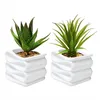 Folded Design Small Ceramic Plant Pot plant pot modern plant pots ceramic for orchids