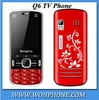 OEM & ODM TV Cell Phone Q6 Quanband Dual Sim card hot-selling in South America