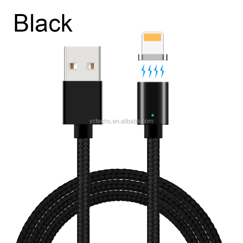 Original high quality fast charging micro usb cable for iphone 6 charger cable with usb led light magnetic usb cable - ANKUX.COM