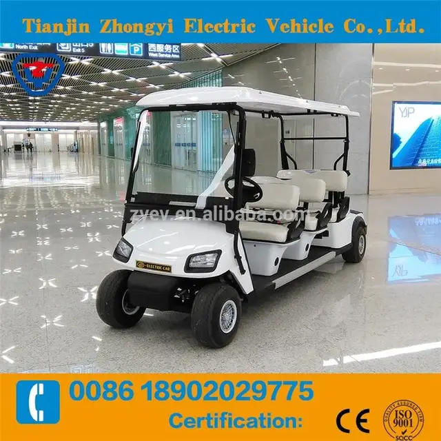 Battery Operated big wheel golf carts with CE certificate