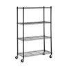 High Quality Cheap Wire Rack Store Display Stand With Wheels Shop Shelving Display Shelving