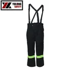 100% Cotton Fireproof Bib Overall For Industry Workwear