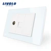 remote touch electronics electric and with 2 usbtv and data socket