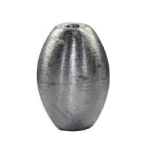 wholesale best price lead ice fishing tackles lead egg sinker