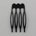 4 Teeth Metal Wig Combs Professional Wig Clips