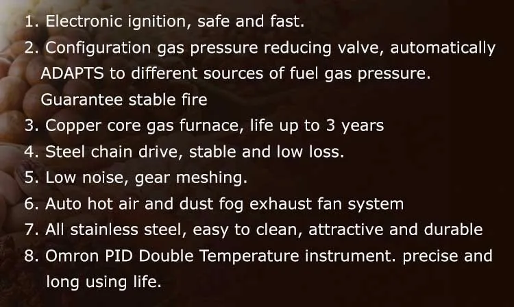 電気ドラムローラーアーモンドロースター機で遠赤外線ヒーター仕入れ・メーカー・工場