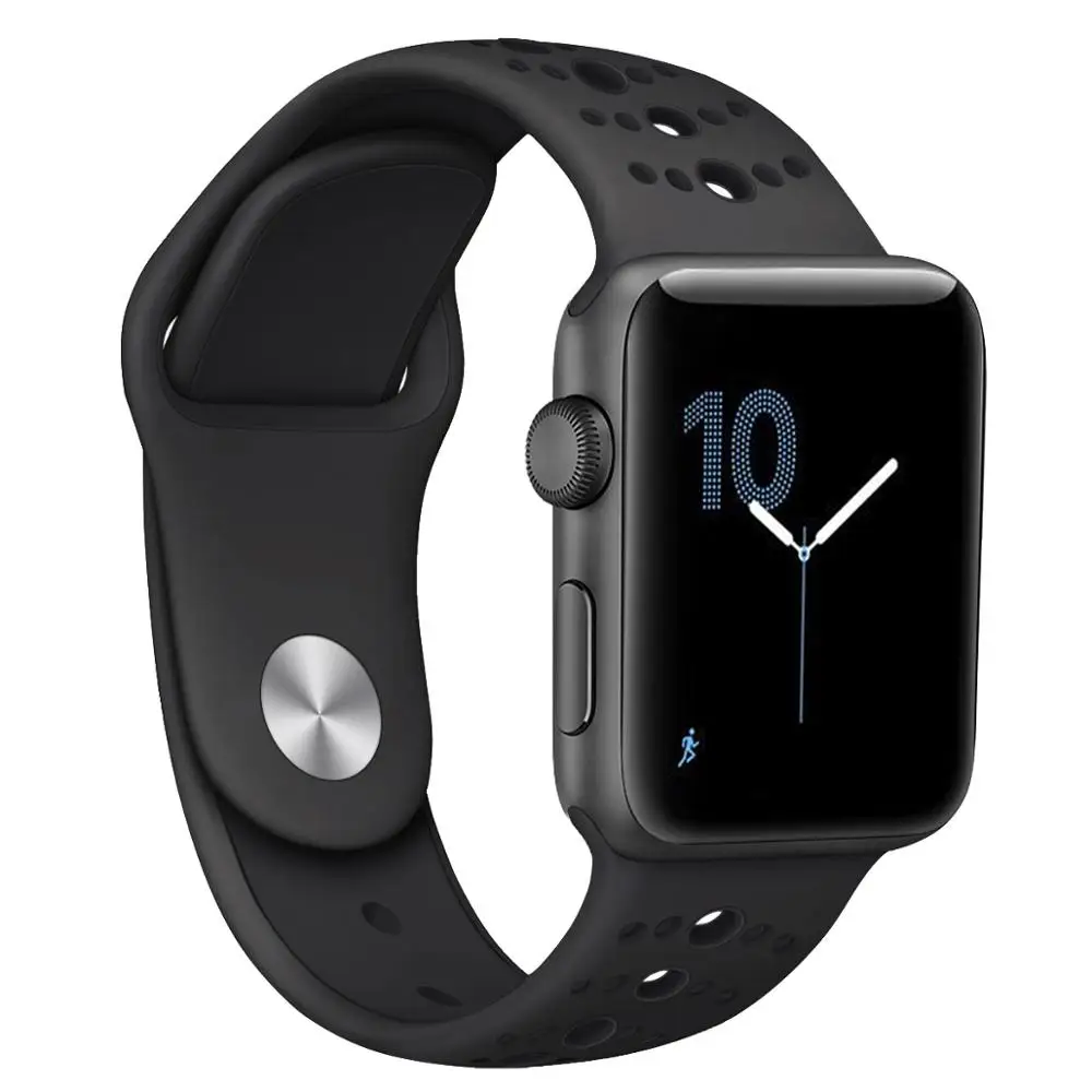 Hot Products series 3 4 Soft Silicone 38mm 42mm 40mm 44mm Watch Band for Apple Watch Band Strap
Hot Products series 3 4 Soft Silicone 38mm 42mm 40mm 44mm Watch Band for Apple Watch Band Strap