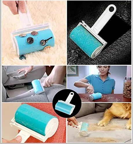 wooden handle lint pet hair remover