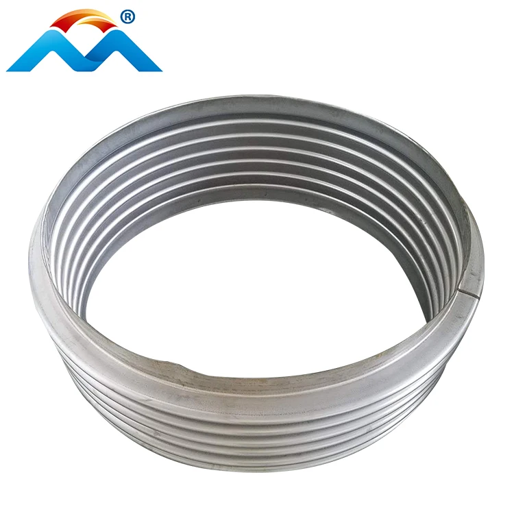 corrugated stainless steel tube metallic flexible pipe / tube / corrugate bellows