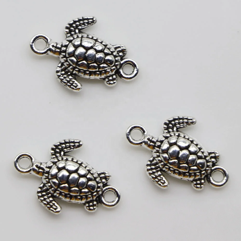 Sea Turtle Charms, Antique Plated Sea Turtle Connect Charms DIY Supplies Jewelry Accessories
Sea Turtle Charms, Antique Plated Sea Turtle Connect Charms DIY Supplies Jewelry Accessories