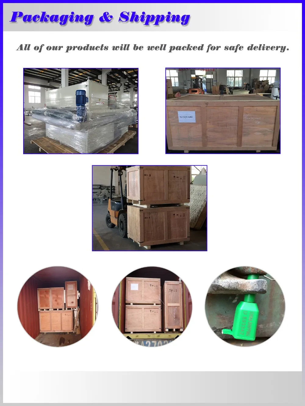 Packaging & Shipping