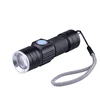 Hot Sale 5W Built-in Battery Aluminum Zoom Pocket USB Rechargeable Mini Led Flashlight With Magnet