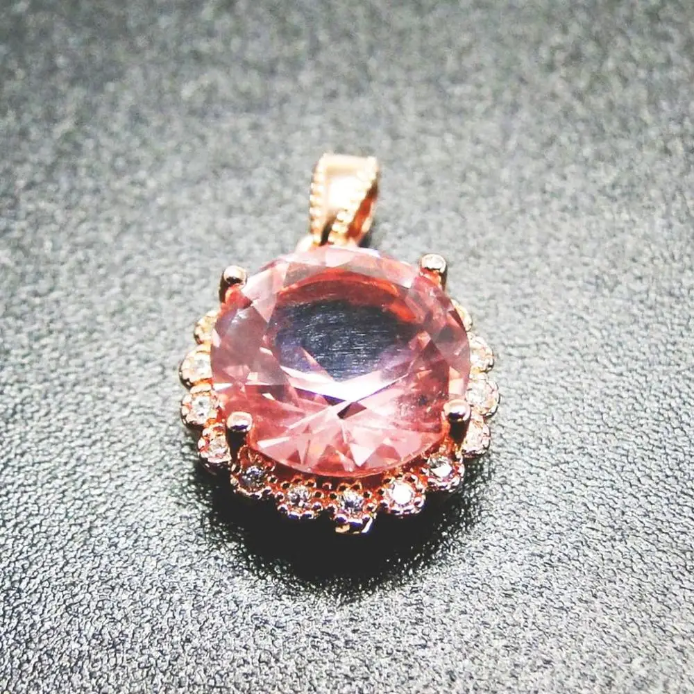 Vintage Morganite & Diamond Pendant 14K Rose Gold Round Morganite Vintage Solitaire Pendant Wholesale Jewelry
Vintage Morganite & Diamond Pendant 14K Rose Gold Round Morganite Vintage Solitaire Pendant Wholesale Jewelry
