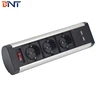 BNT Available Customized Sample Movable desk power Socket With Various Interface Supply For High-tier Conference Room BTS-303EU