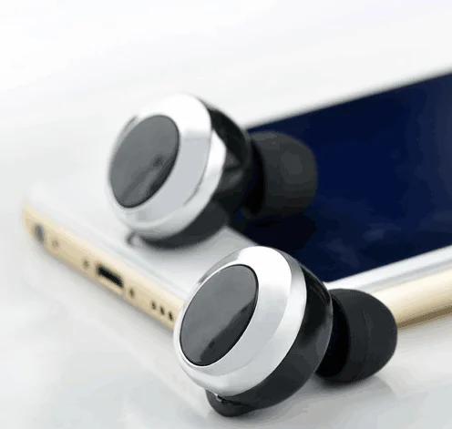 2019 high quality TWS mini True Wireless Bluetooth Stereo Headset In-Ear Earphones Earbuds used for samsung iphone - ANKUX Tech Co., Ltd