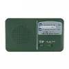 RD369 Multifunctional Dynamo/Solar/AAA Battery Powered AM/FM Pocket Solar Radio Portable Radio with Emergency LED Flashlight