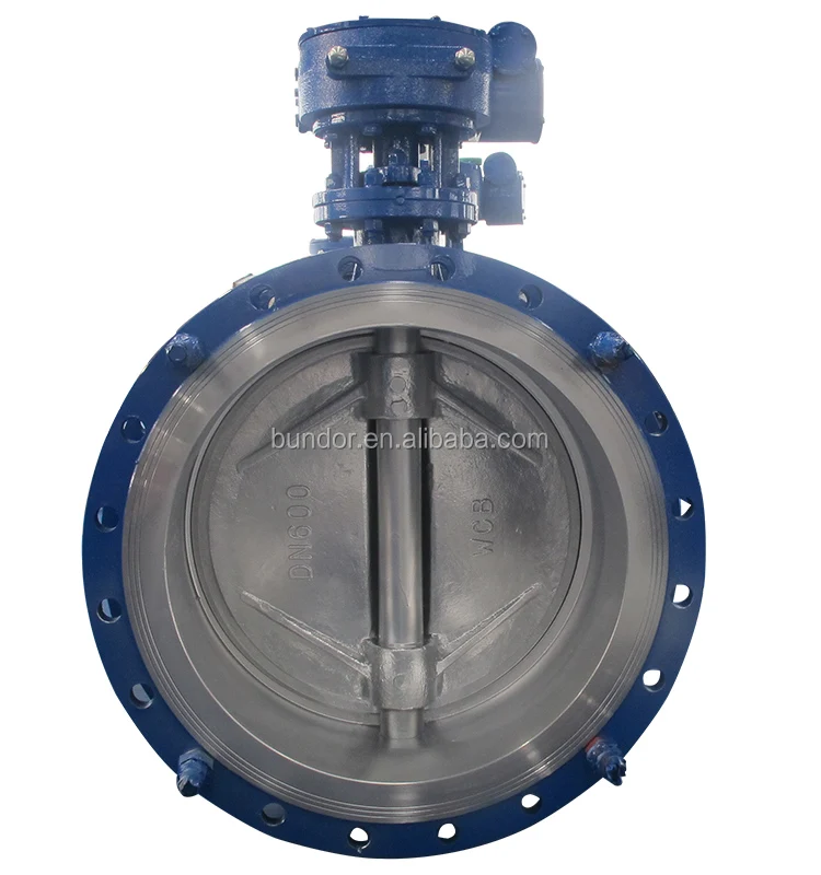 Dn500 Wcb Wafer Type Metal Seat Butterfly Valve