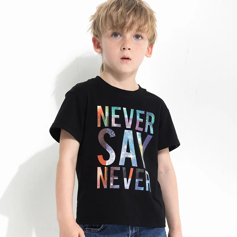 2019 wholesales summer fashion letter Short Sleeve casual Cotton boys T-Shirt, Green
2019 wholesales summer fashion letter Short Sleeve casual Cotton boys T-Shirt, Green